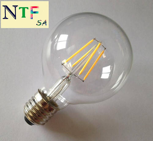 NTF 4W E27 LED Filament Light Bulb Warm White 220V- 2 Years Warranty