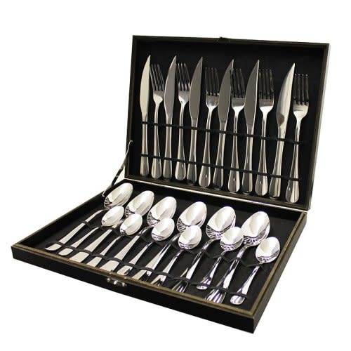 24 Piece Fine Living Cutlery Set