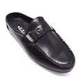 TTP BLK101059 MEN`S SLIP ON LOW BACK LOAFERS