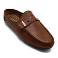TTP BLK101059 MEN`S SLIP ON LOW BACK LOAFERS