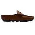 TTP BLK101059 MEN`S SLIP ON LOW BACK LOAFERS