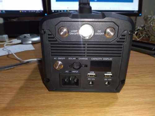 500W Pure Sine Wave Portable Inverter with builtin Li-ion battery