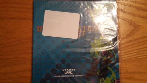 !!!  SEALED 2010 BRILLIANT UNCIRCULATED SA COIN SET - !!!!