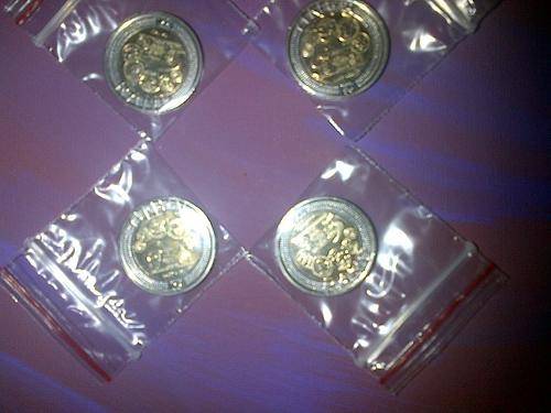 ### 2011 R5 SARB 90th BIRTHDAY COINS - UNCIRCULATED  - 20 coins for one bid ###