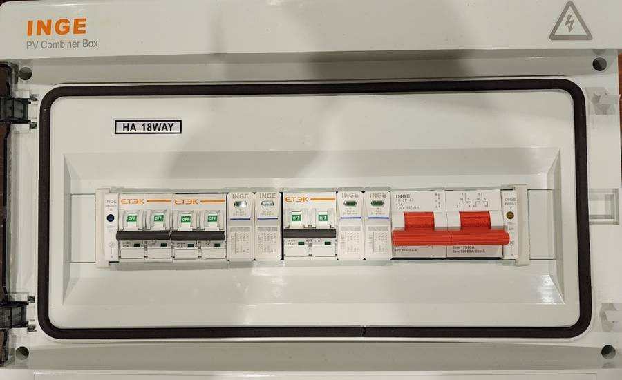 AC 8KW Pre-Wired Switch Over Box Single Phase