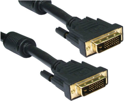 2M DVI-D Male to DVI-D Male Cable