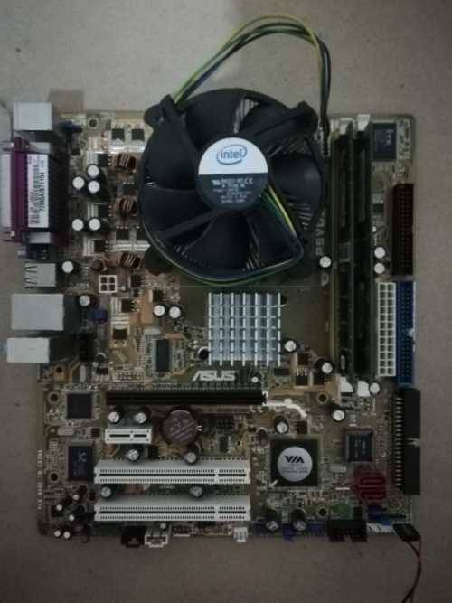 Asus Motherboard, Intel CPU & Memory