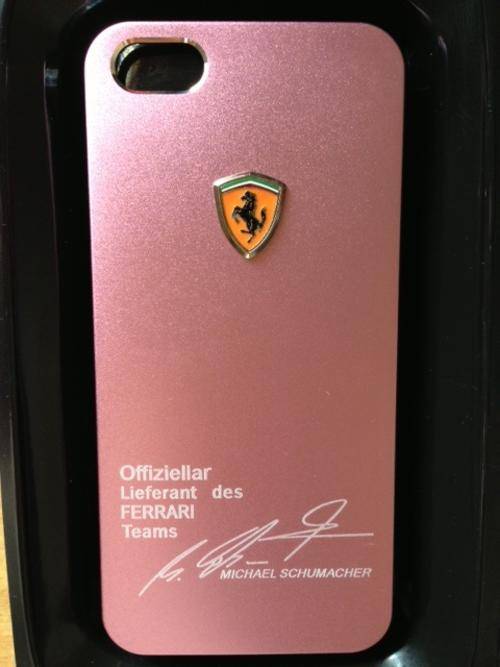 IPHONE 5 Ferrari Cover - Pink