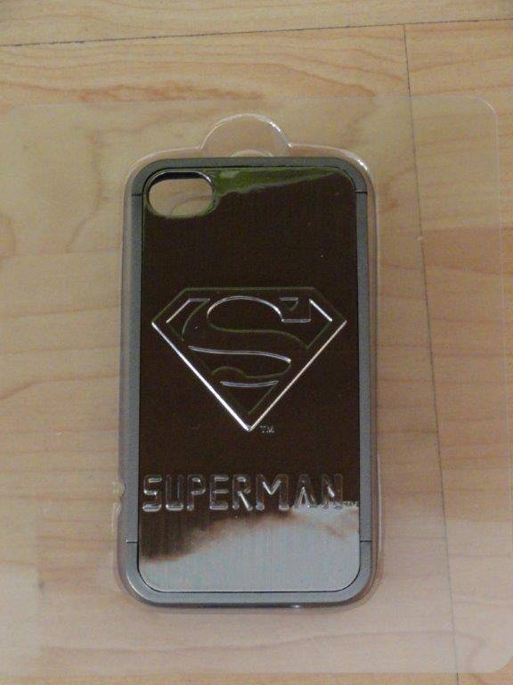 IPHONE 4/4s Superman Cover Black