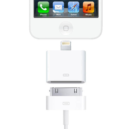 Iphone 30 Pin Female to Lightning 8 Pin Male Adapter for iPhone 5