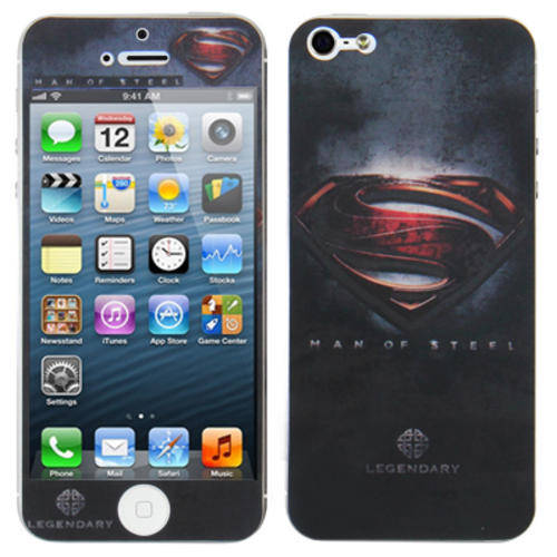 Iphone 5 Superman Protective Skin ( Front & Back)