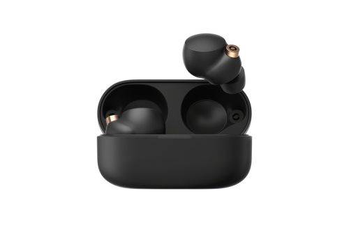 Sony WF-1000XM4 Wireless Noise-Canceling Earphones - Black