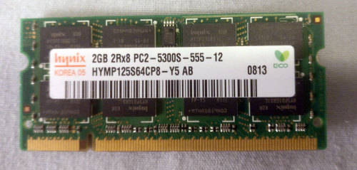 Hynix DDR2 667Mhz 2GB 2Rx8 PC2-5300s-555-12