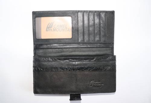 GENUNIE LEATHER UNISEX TRAVELING WALLET/PURSE