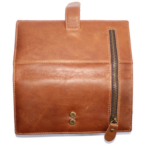 GENUNIE LEATHER UNISEX TRAVELING WALLET/PURSE