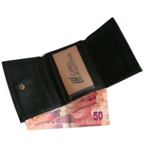 Genuine Black Leather Wallet