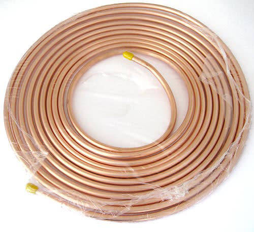 Soft Drawn Copper Tubing 1/4`` x 0.45mm  15m