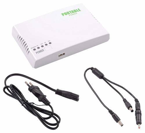 8800mAh Battery Backup Mini UPS Power Bank for Router, Modem, CCTV, IP Camera MN4