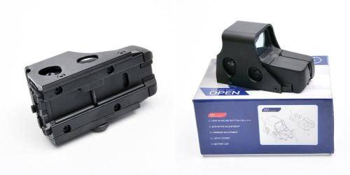 Tactical 551 Red Dot Sight Green Dot Sights Holographic Rifle Scope Black