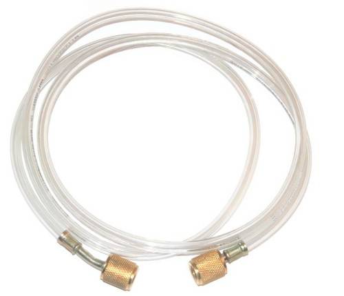 Air Conditioning Charging Hose Clear Gold 2m