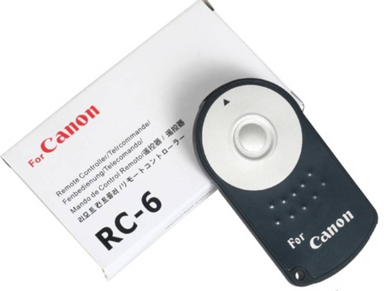 RC-6 WIRELESS REMOTE CONTROL for CANON DSLR CAMERAS