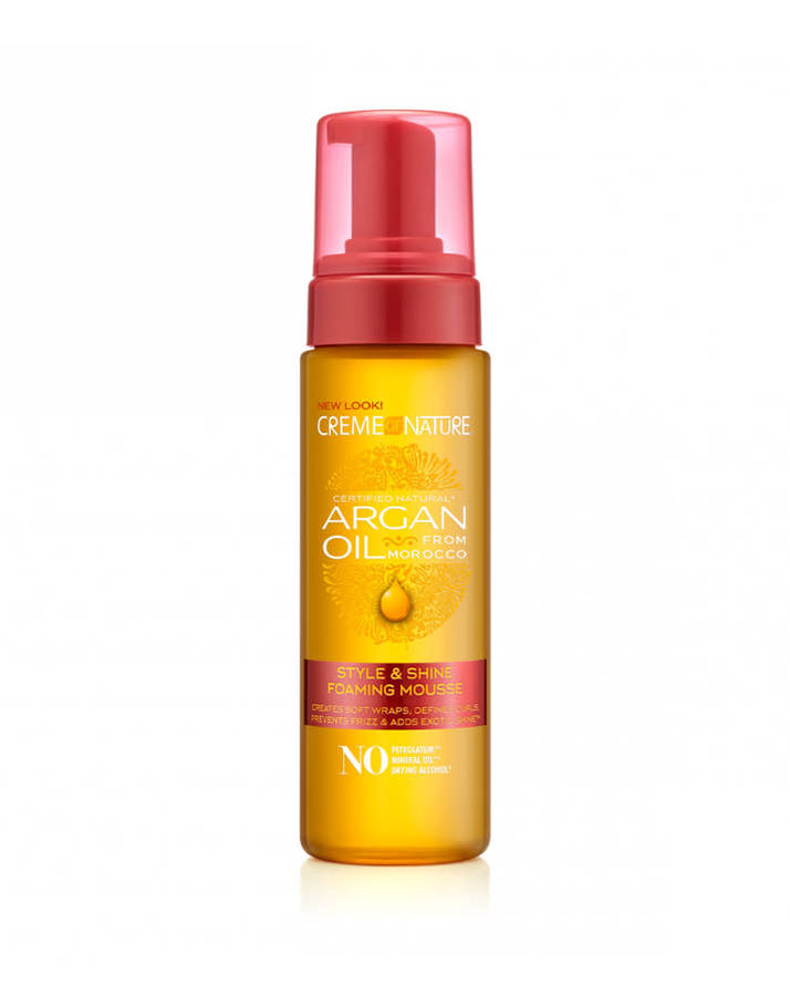Creme of Nature with Argan Oil Style & Shine Foaming Mousse