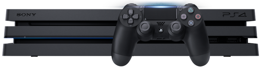 Sony PlayStation 4 Pro 1Tb (Model: CUH-7016B) (4K HDR Gaming) + 2 Games + Controller + FREE Shipping