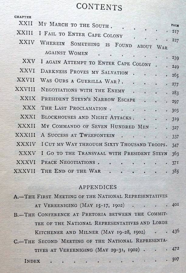 Three Years War (October 1899 to June 1902)