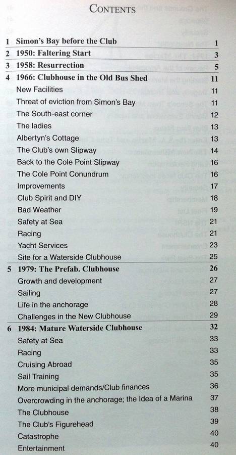 The Story of The False Bay Yacht Club - Brookes Heywood