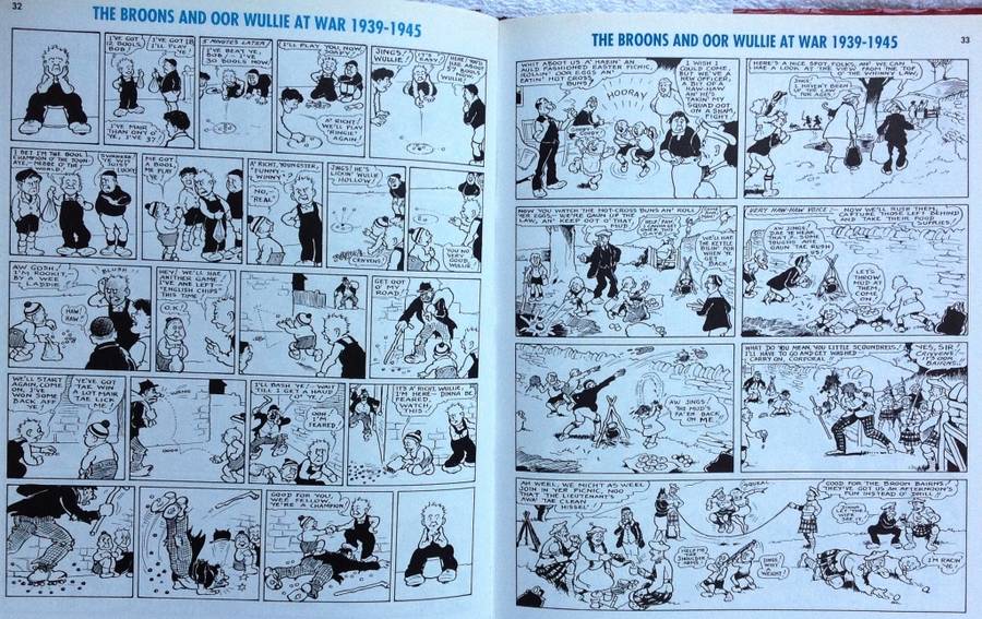 The Broons and Oor Wullie at War - Hardcover