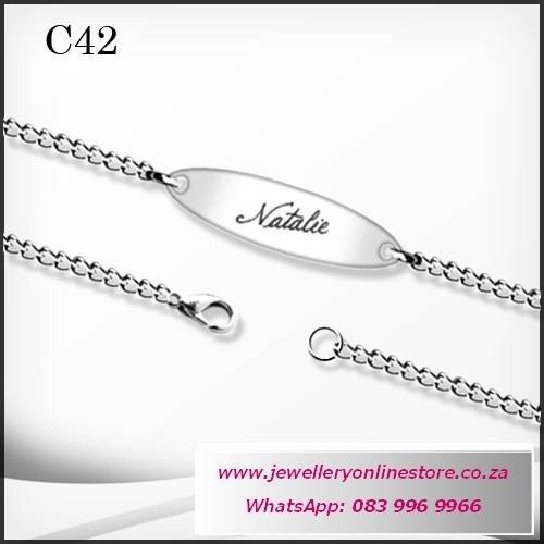 Valentine gifts - Personalized chain bracelet plus FREE engraving