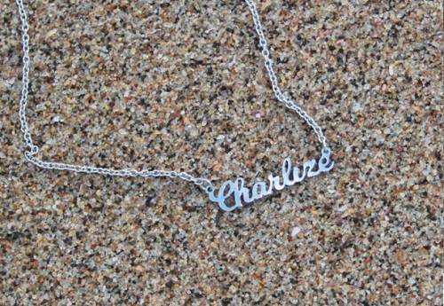 Name necklace for her