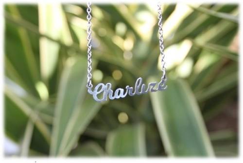 Name necklace for her