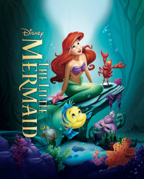 The Little Mermaid Movie Poster x 2