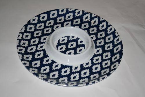 Melamine Chip 'n Dip Server