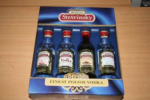 Imported Stravinsky Polish Vodka