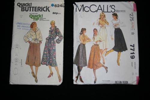Mc Calls & Butterick Patterns X 2 (Size 10)
