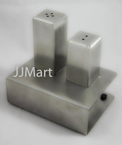Stainless Steel Salt & Pepper Set