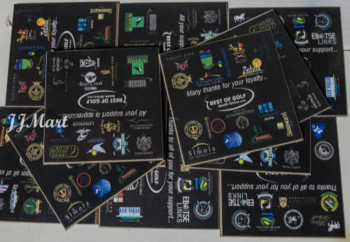 Best of Golf Coasters 12 Coaster Set