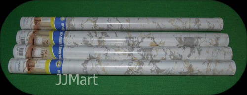 Self Adhesive Foil - "grey flame marble" x 800cm
