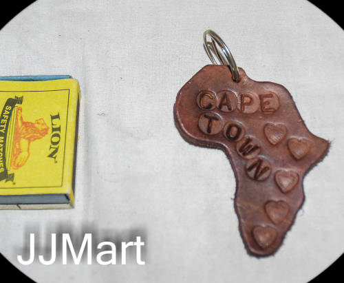 Cape Town Leather Keyring