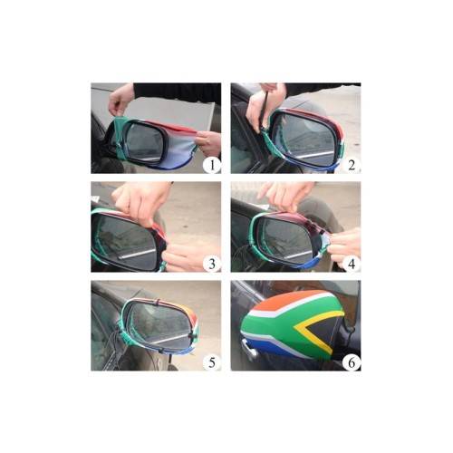 Pair of RSA Mirror Flags Extra large