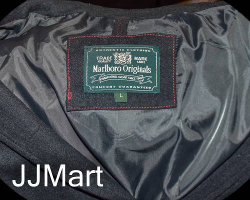 Marlboro Originals Wool Coat  Size L