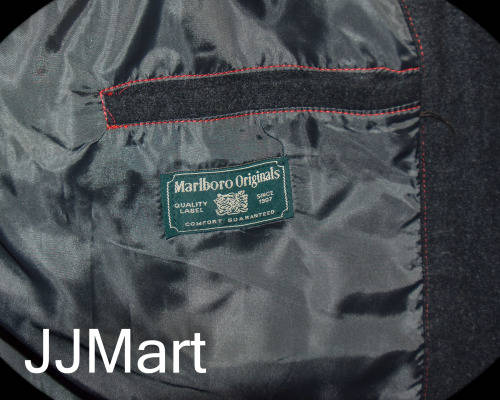 Marlboro Originals Wool Coat  Size L