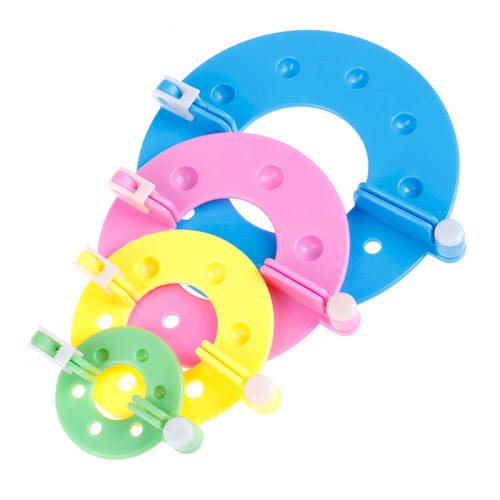 Craft Pom Pom Maker Clover Fluff Ball Craft Set of 8