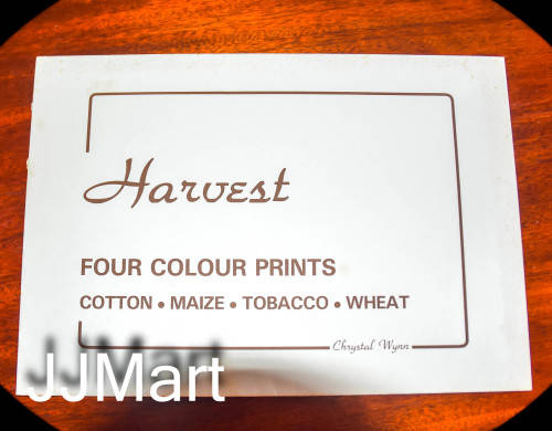 WOW. Harvest 4 Colour Prints - art by Chrystal Wyn