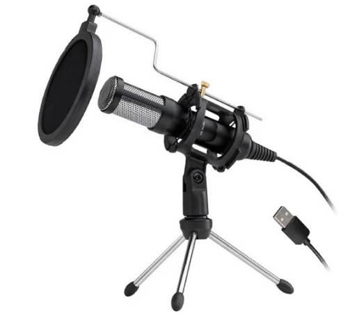 Condenser Microphone - Mic Kit for Studio Recording and Podcast