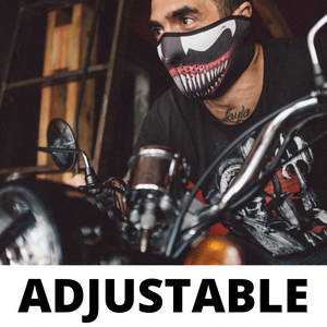 Skull Neoprene Half Face Mouth Mask Ski Snowboard Motorcycle Biker Sport Protection