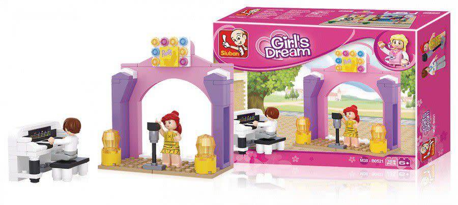 Sluban Girl`s Dream Piano Solo - 109 Piece