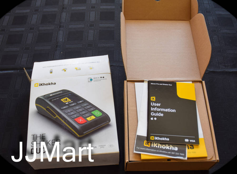 iKhokha Shaker Duo card machine